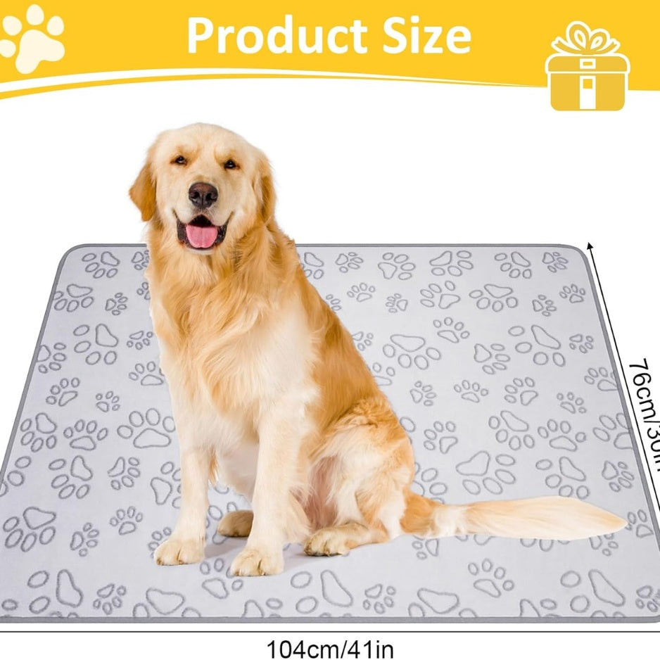 Soft Gray Dog Blanket, 41 x 30 Inch – Pet Throw for Medium Dogs &amp; Cats – view 2