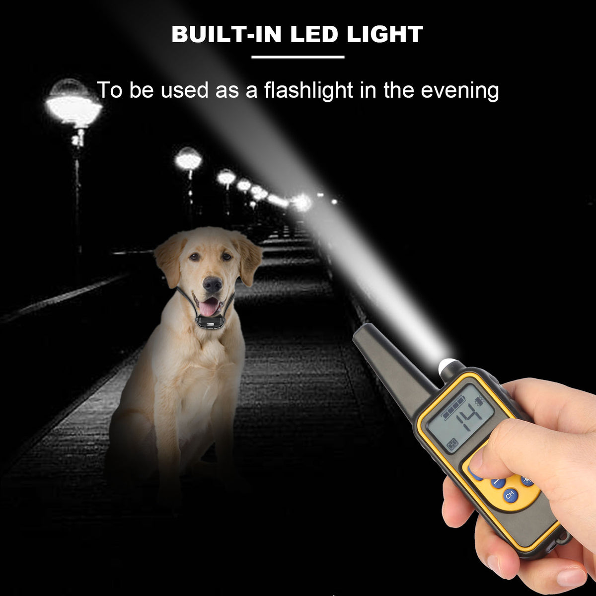 Rechargeable Dog Training Collar with Remote – 2625 ft, 4 Modes, IP67 (Set or Receiver Only) – view 8