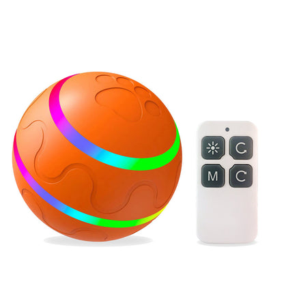 Self-Rotating Rechargeable Cat Ball Toy with Auto Direction Change, Silicone and ABS – view 10