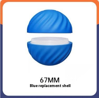 USB Jumping Ball Dog Toy – Bouncy Ball with Spare Shells &amp; Spiky Sleeves, Blue or Orange – view 20