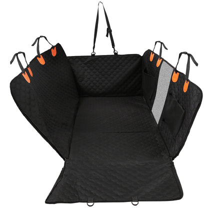 Dog Back Seat Cover with Hard Bottom &amp; Mesh Window – Waterproof Seat Extender for Cars &amp; SUVs – view 11