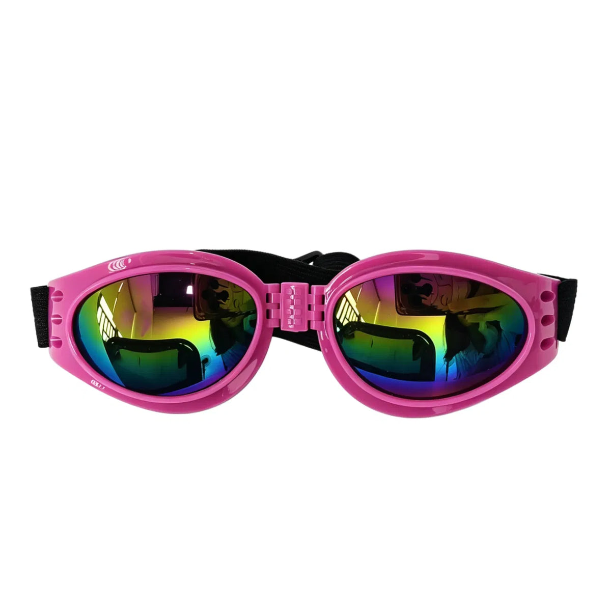 Pet Sunglasses 3-Pack, White, Black &amp; Pink – Foldable Goggles for Small Dogs &amp; Cats – view 3