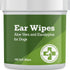 Disposable Dog Ear Cleaning Wipes – 100-Count Pre-Moistened Pads for Dogs Over 12 Weeks