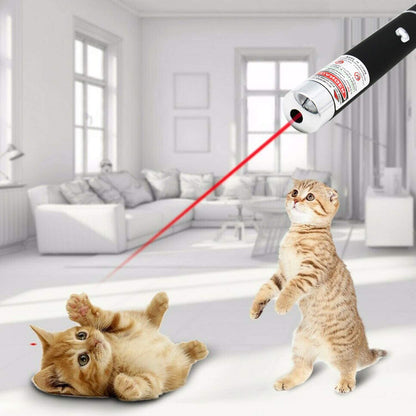 Red Laser Pointer Pens, 10-Pack – 650 nm Single Beam Pen Light, Black, AAA Powered – view 5