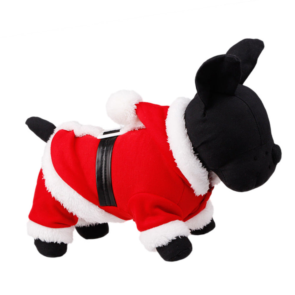 Red Christmas Dog Sweater – Warm Holiday Knit – view 2