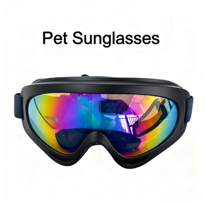 Dog Goggles 2-Pack, White &amp; Black – Adjustable Wraparound Eyewear for Medium &amp; Large Dogs – view 4