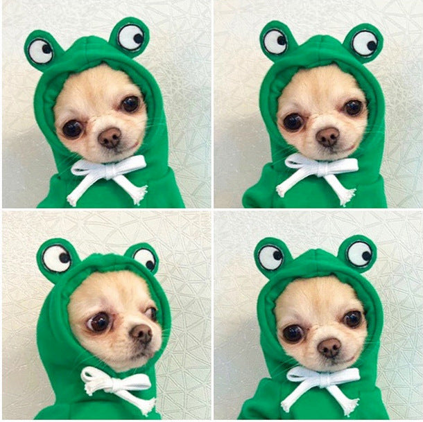 Fruit &amp; Veggie Drawstring Dog Hoodie for Small Dogs &amp; Cats, 7 Cute Styles – view 12