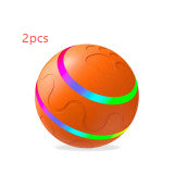 Self-Rotating Rechargeable Cat Ball Toy with Auto Direction Change, Silicone and ABS – view 25