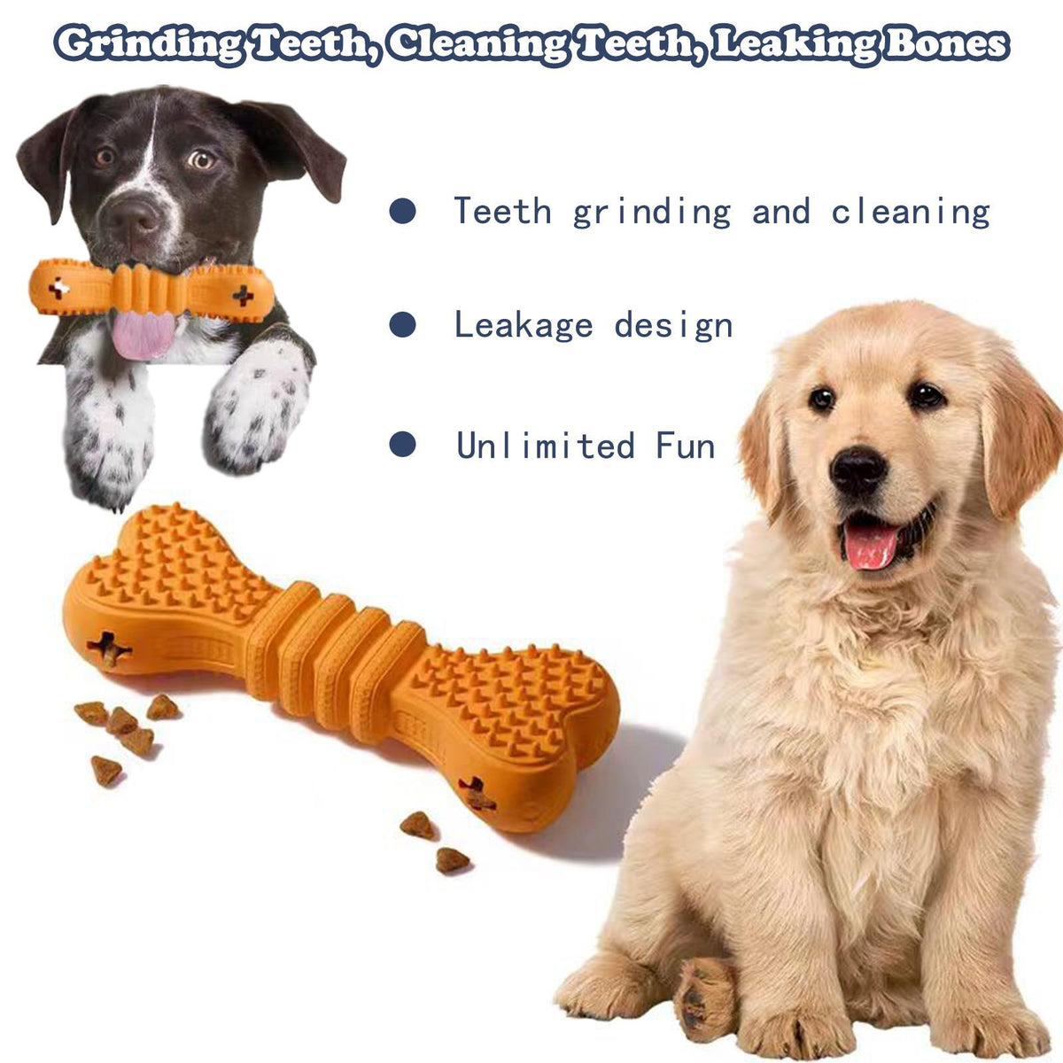 Bristle Chew Stick Dog Toys 2-Pack with Ridged Design for Small, Medium and Large Dogs – view 8