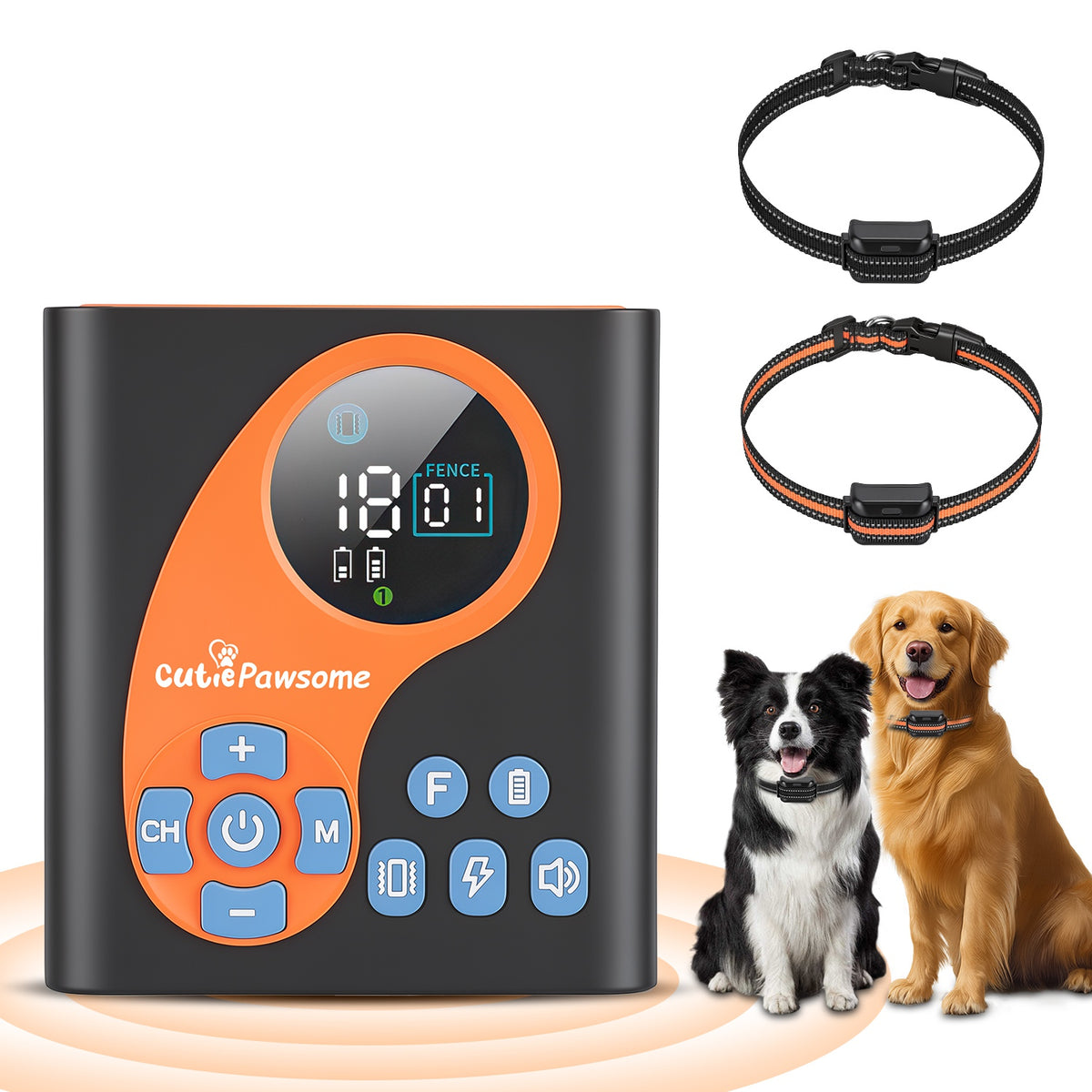 2-in-1 Wireless Dog Fence &amp; Training Collar – 722 ft, IP68 Waterproof, 1 or 2 Collars – view 11