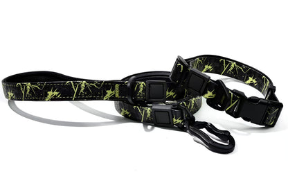 Camo Embossed Dog Leash &amp; Collar Set – Waterproof PVC, Soft Neoprene Handle, 15, 20 &amp; 25 mm, 4 Colors – view 12