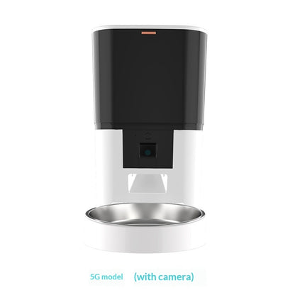 Pet Feeder for Cats &amp; Dogs – 4 L or 6 L, Black or White, Optional Video Camera Version – view 15
