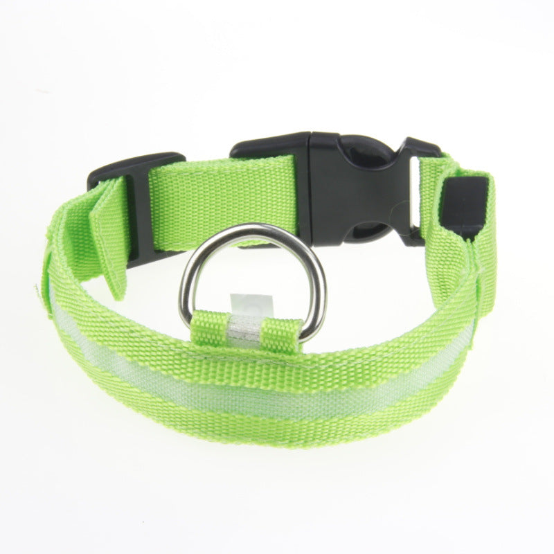 LED Light-Up Dog Collar – Glow-in-the-Dark Night Safety Collar, 6 Colors, Sizes XXS–XL, Rechargeable Options – view 9