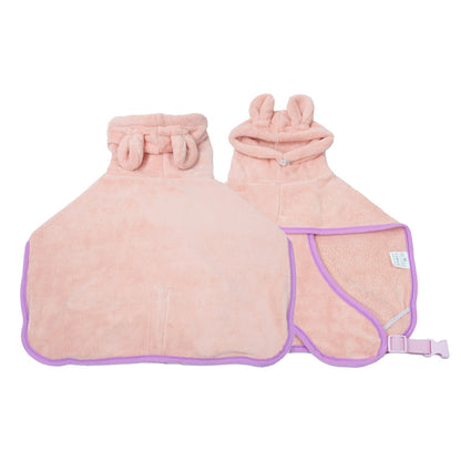 Quick-Dry Microfiber Dog Bathrobe Towel with Hood – view 5