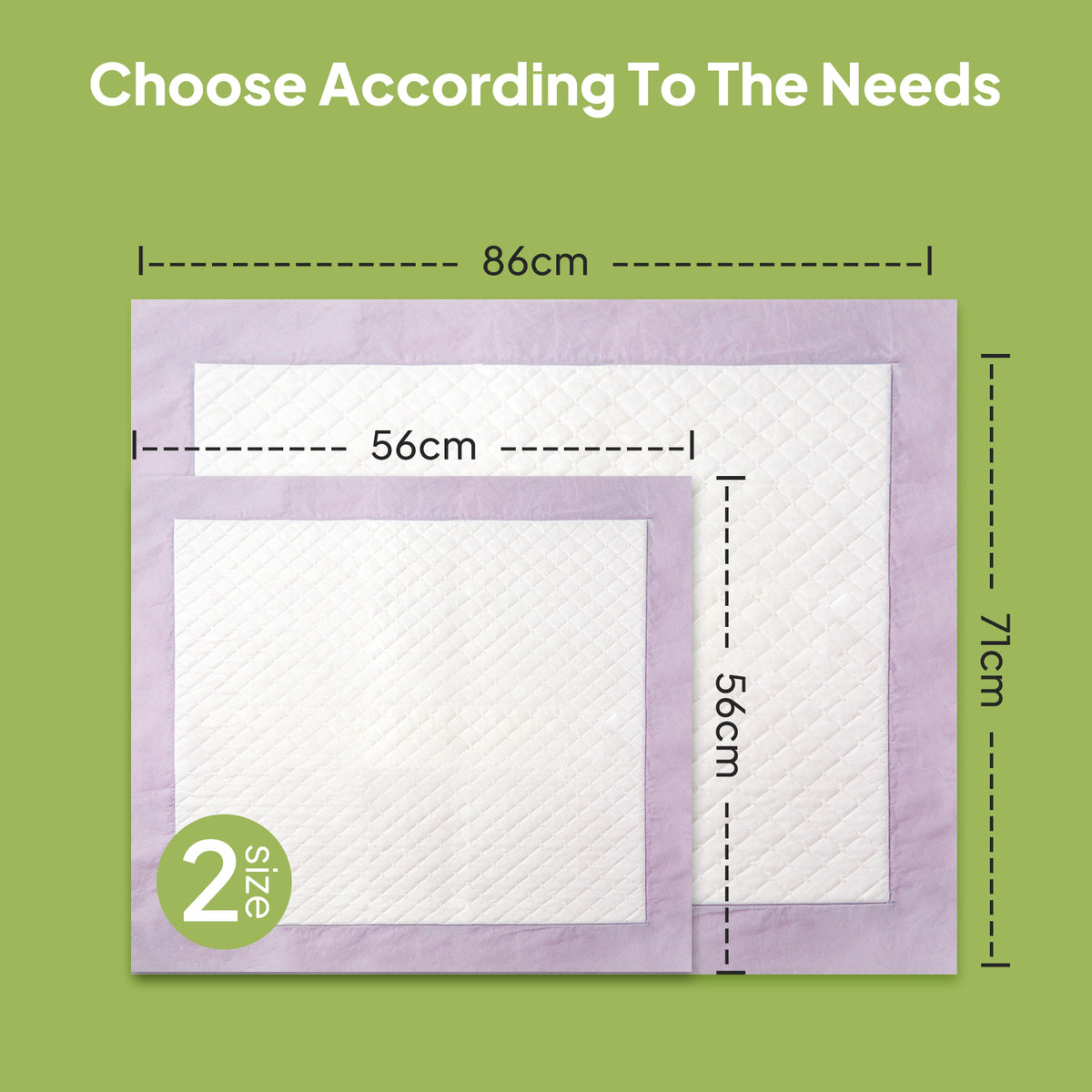 Lavender Scented Dog Training Pads – Leak-Proof Puppy Pee Pads – view 7