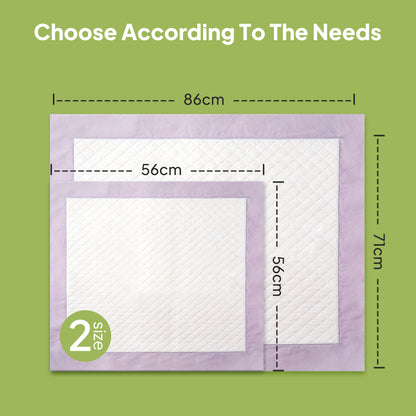 Lavender Scented Dog Training Pads – Leak-Proof Puppy Pee Pads – view 7