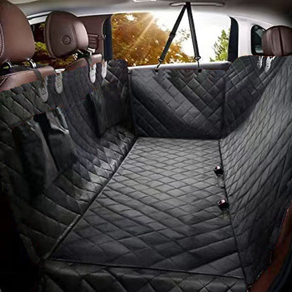 Waterproof Dog Back Seat Cover – Hammock with Storage Pockets – view 7