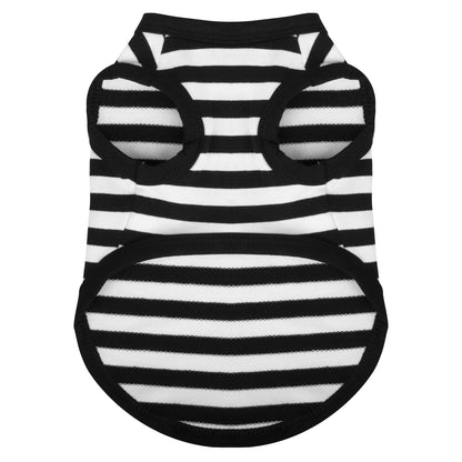 Striped Cotton Dog Vest, Thin Summer Tank Top for Dogs in 6 Colors – view 10