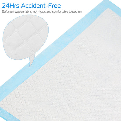 Puppy Training Pads 24 x 18 in – 50 Count, 5-Layer Super Absorbent Pee Pads – view 4