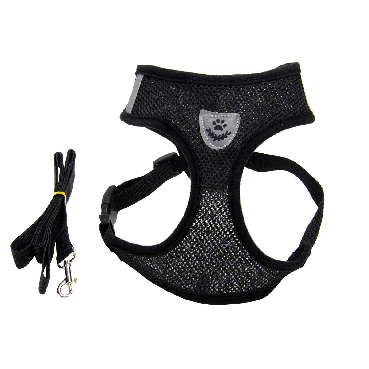 Breathable Sandwich Mesh Dog Harness, Vest-Style Chest Harness in 7 Colors – view 3
