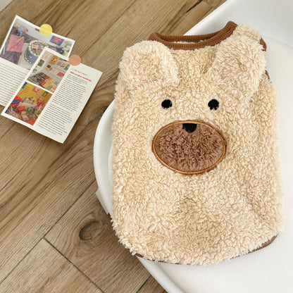Fleece-Lined Winter Dog Outfit – Soft Polyester Pet Clothes in Sizes XS to 3XL – view 2