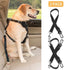 Pet Car Seat Belt 2-Pack – Adjustable Dog & Cat Safety Lead with Swivel Clip, Stainless Steel Hardware