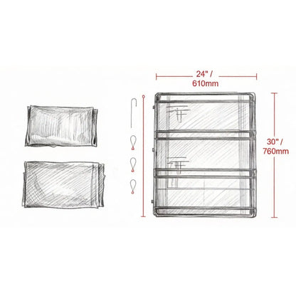 8-Panel Octagon Dog Playpen with Top Cover &amp; Mat – 30 in High, Medium Dogs – view 2