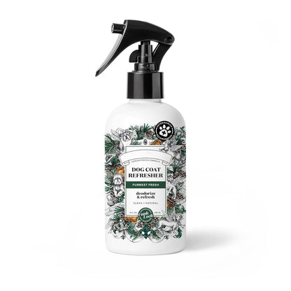 Dog Deodorizing Spray with Fir, Amber &amp; Cedarwood Scent, 8 fl oz Coat Spray