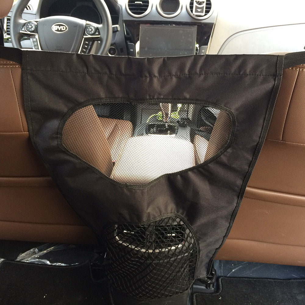 Dog Car Back Seat Barrier – Front Seat Pet Divider – view 4