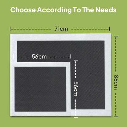 Activated Charcoal Dog Pads – Odor Control Pee Pads, Leak-Proof – view 5