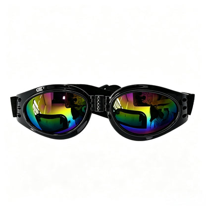 Small Dog Goggles 3-Pack – UV, Wind &amp; Dust Protection Pet Sunglasses, Adjustable, Black, Pink &amp; Blue – view 5