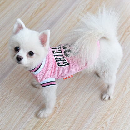 Mesh Basketball Jersey Vest for Dogs, No. 23 Summer Tank in Sizes XS–5XL – view 4