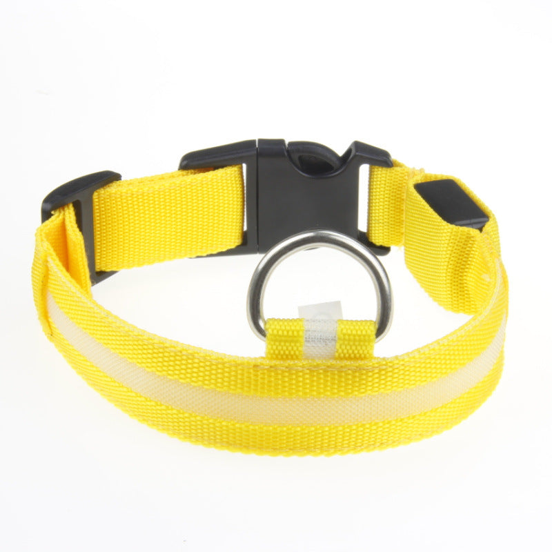 LED Light-Up Dog Collar – Glow-in-the-Dark Night Safety Collar, 6 Colors, Sizes XXS–XL, Rechargeable Options – view 11
