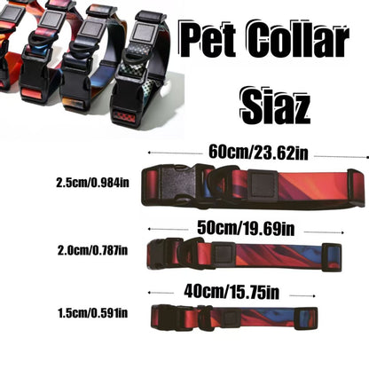Waterproof PVC Coated Dog Leash Set – Bright Heat-Transfer Print, Easy Clean, 15, 20 &amp; 25 mm, 4 Colors – view 3