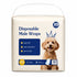 Disposable Male Dog Wraps – Super Absorbent, Leak-Proof Belly Bands, XS–L