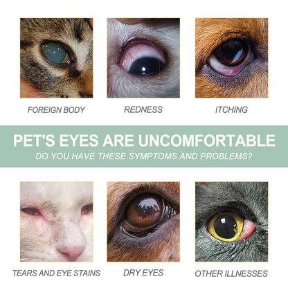 Pet Eye Cleaner Drops for Dogs and Cats – Honeysuckle Oil and Blueberry Extract, 100 ml – view 8