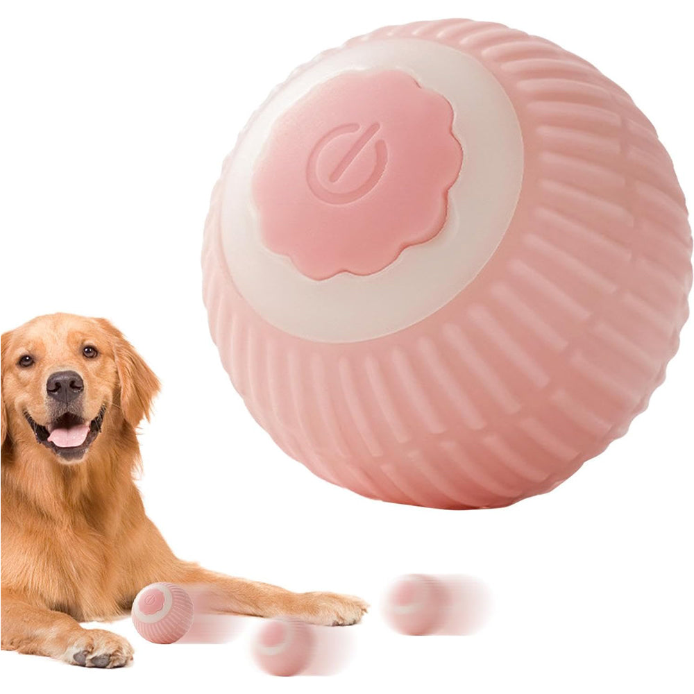 Motion-Activated Rolling Ball Toy for Cats &amp; Dogs – Rechargeable with LED Lights, 2 Modes – view 2
