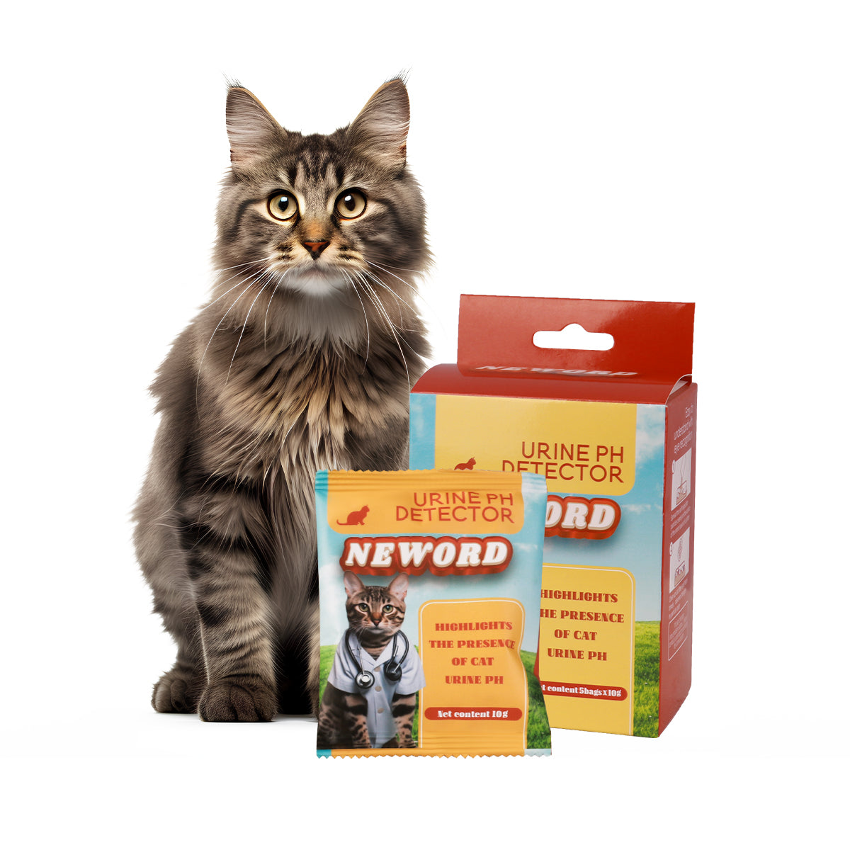 Cat Litter Health Check Granules – Color-Changing Indicator, 5-Piece Set – view 6