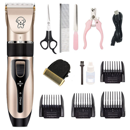 Low Noise Rechargeable Pet Hair Clipper – Ceramic Blade Trimmer for Dogs and Cats – view 13
