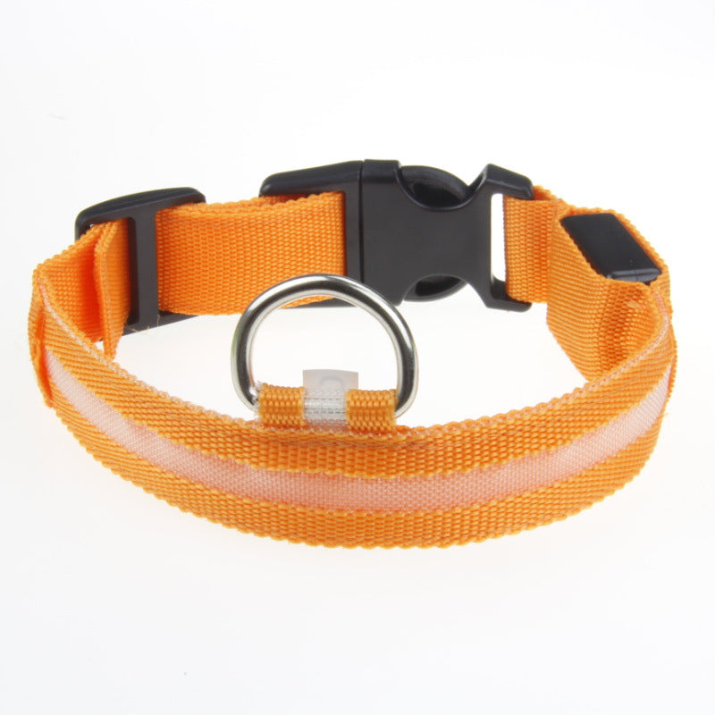 LED Light-Up Dog Collar – Glow-in-the-Dark Night Safety Collar, 6 Colors, Sizes XXS–XL, Rechargeable Options – view 10