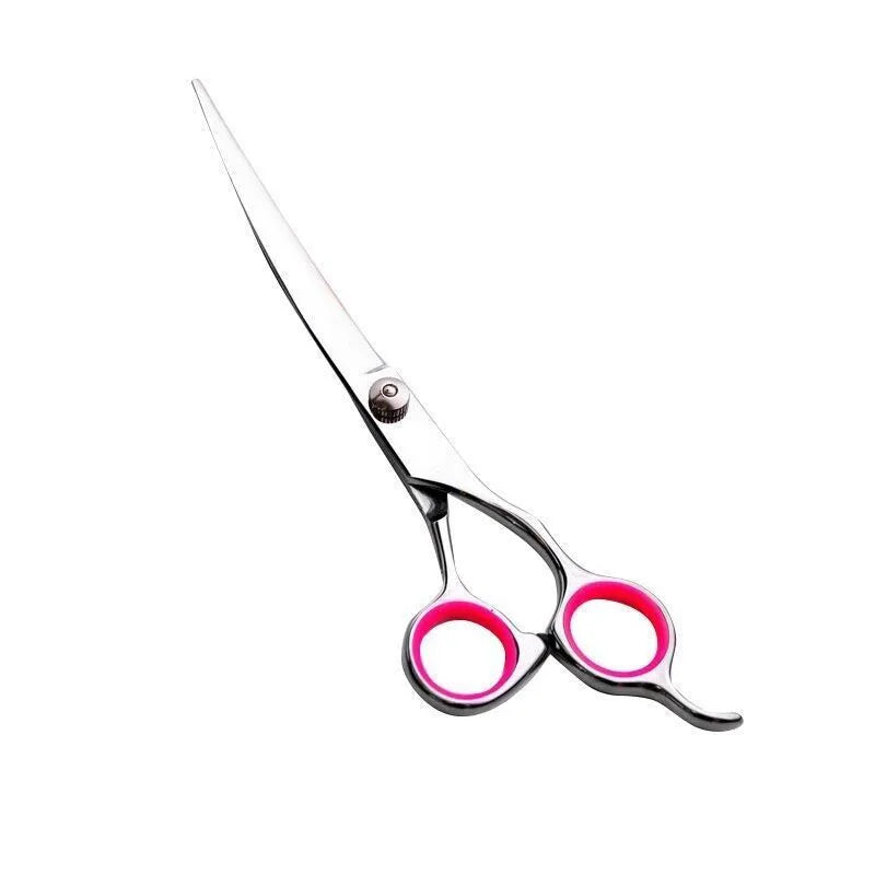 Pet Grooming Scissors Kit – Straight, Curved and Thinning Shears with Comb and Zippered Case – view 9