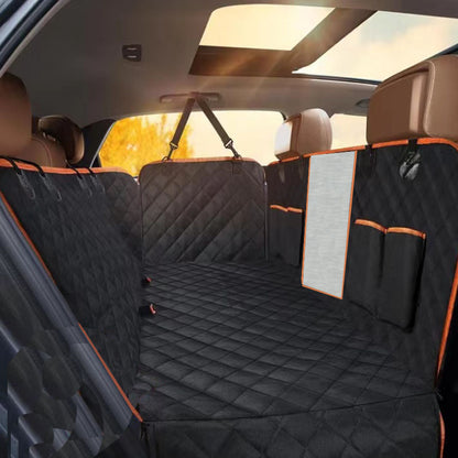 Waterproof Dog Back Seat Cover – Hammock with Storage Pockets – view 8