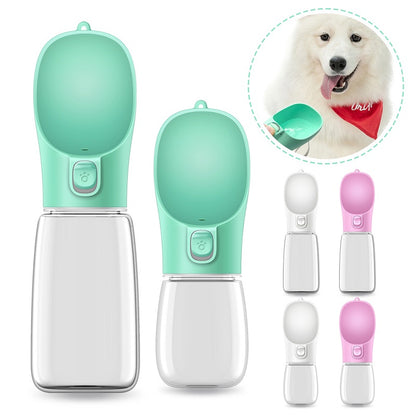 Portable Pet Water Cup – One-Button Travel Drinking Bottle for Dogs &amp; Cats, 300–550 ml – view 5