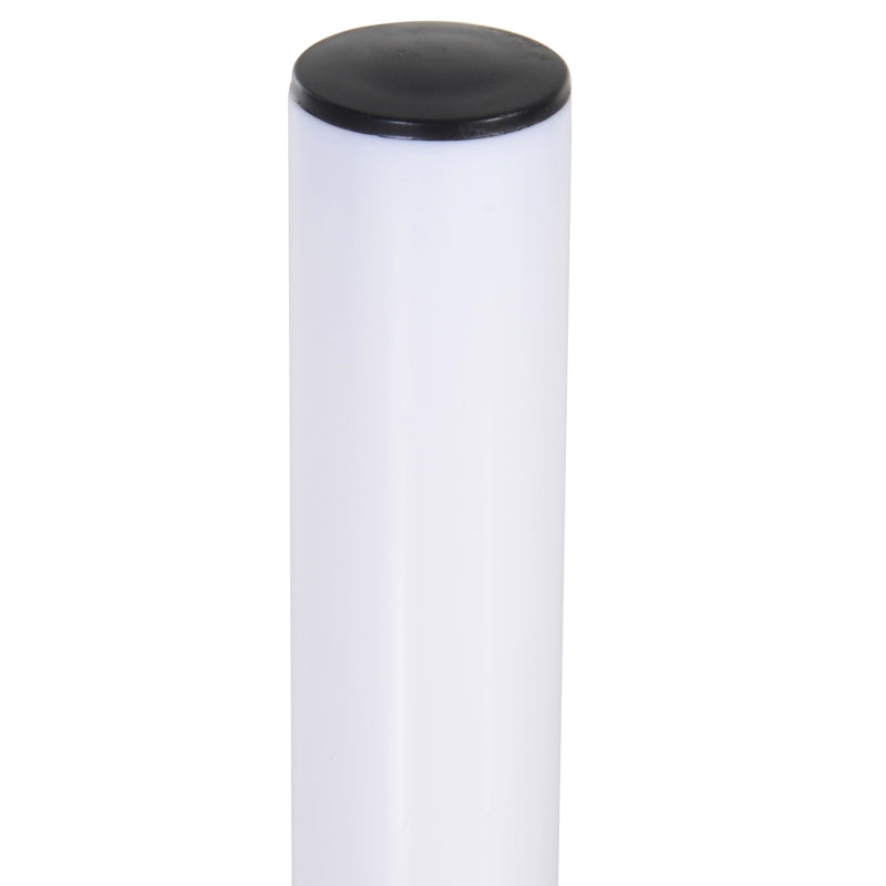 Dog Agility Weave Pole Set – 6 Adjustable Poles with Oxford Carry Bag, White – view 10