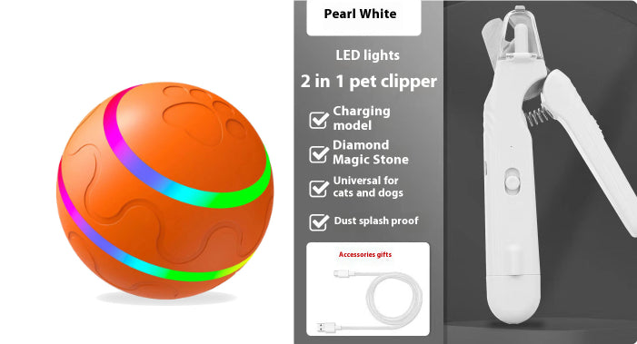2-in-1 Pet Nail Clipper and Grinder with Dual LED Lights, Dust Guard and Type-C Charging – view 18