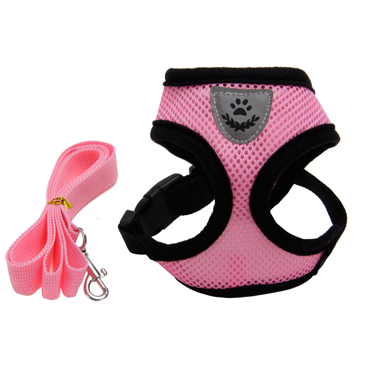 Breathable Sandwich Mesh Dog Harness, Vest-Style Chest Harness in 7 Colors – view 6