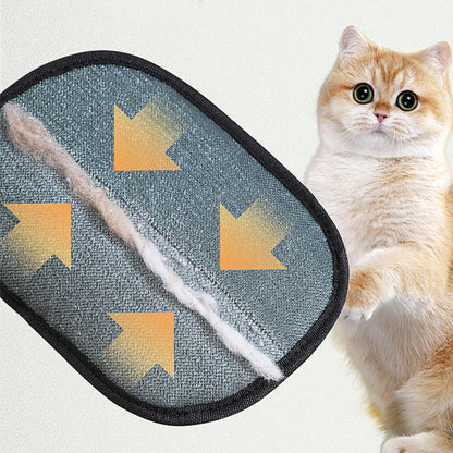 Pet Hair Remover Grooming Glove – Dual-Sided Deshedding Mitt for Dogs, Cats and Rabbits – view 3