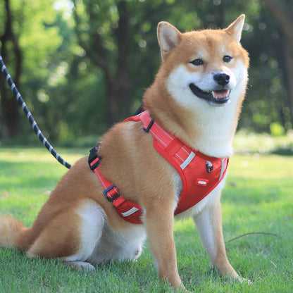 No-Pull Reflective Dog Harness – Breathable Mesh Vest