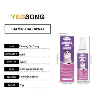 Calming Spray for Cats – Helps Reduce Stress, Marking &amp; Scratching, 2 fl oz – view 8