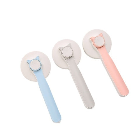 Pet Cat Grooming Comb – Everyday Fur Comb for Cats in Gray, Blue or Pink – view 2